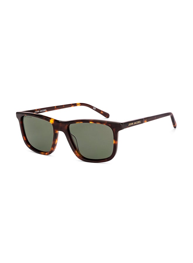 John Jacobs Sky Blue Black Full Rim Rectangle John Jacobs JJ Tints JJ S70036-C2 Sunglasses  - Image 1