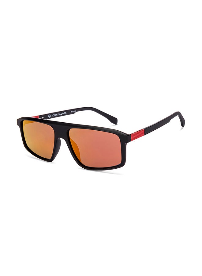 John Jacobs - Black Full Rim Square John Jacobs JJ TINTS JJ S17337 M Sunglasses - Image 1