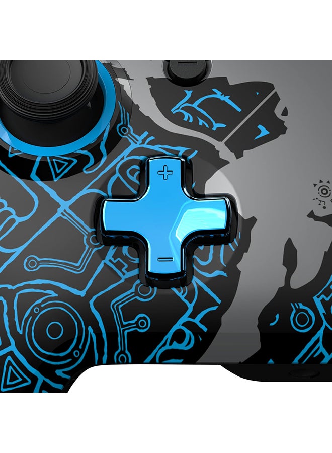 بي دي بي - Rematch GLOW Nintendo Switch Sheikah Shoot Wired Controller - Image 1