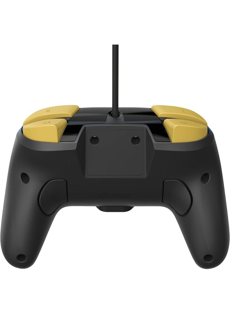 pdp - Rematch Nintendo Switch Hyrule Blue Wired Controller - Image 1