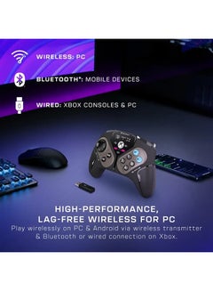 TURTLE BEACH Stealth Pivot Wireless Smart Game Controller - Windows PC, Xbox Series X|S, Xbox One, Android – Rotating Modules, Display Dashboard, Hall-Effect Sticks, Remappable Buttons, Bluetooth  - Image 2