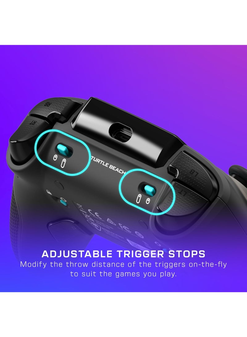 ترتل بيتش - Stealth Pivot Wireless Smart Game Controller - Windows PC, Xbox Series X|S, Xbox One, Android – Rotating Modules, Display Dashboard, Hall-Effect Sticks, Remappable Buttons, Bluetooth - Image 1