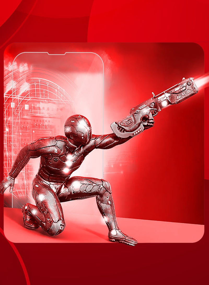 مارجون iPhone 16e Screen Protector Clear 3 Pack Tempered Glass Film, Case Friendly, 9H Hardness Clear-3 - Image 5