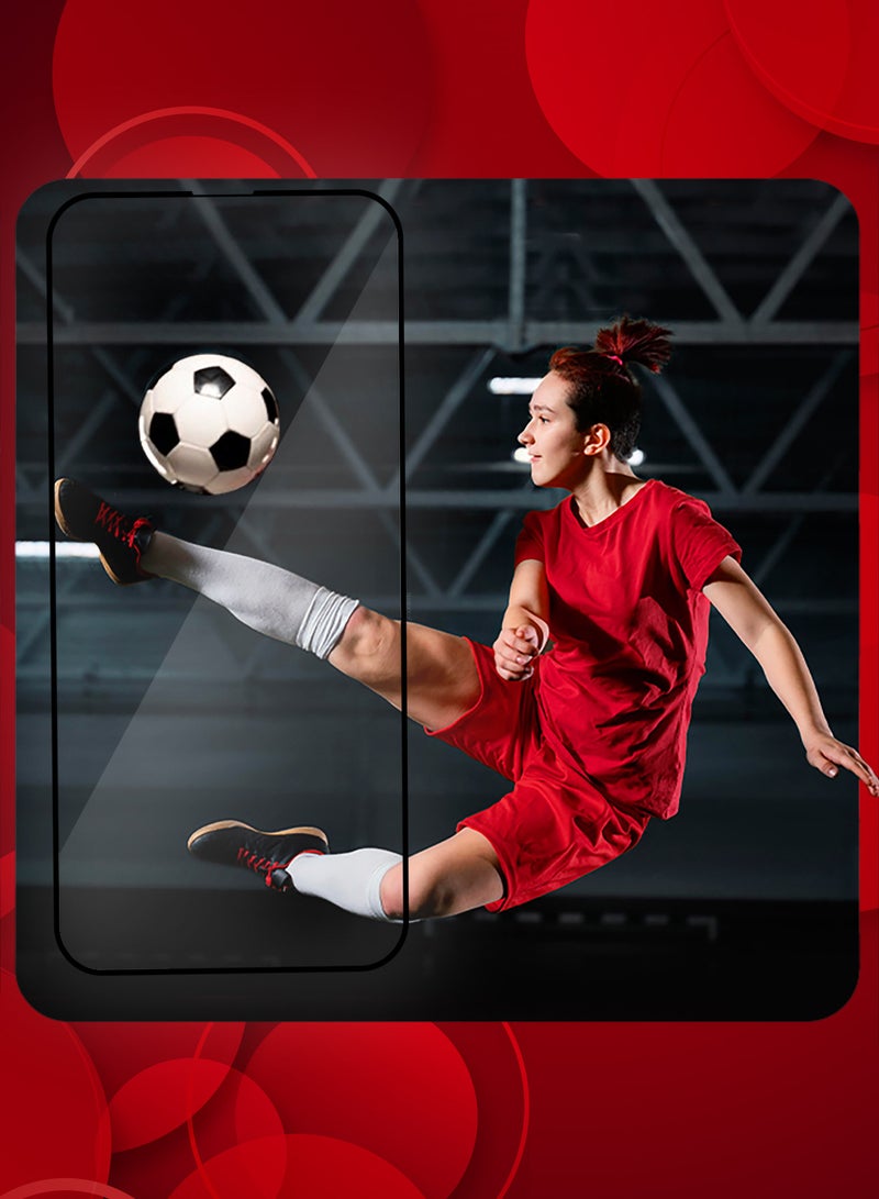 مارجون iPhone 16e Screen Protector Tempered Glass, Protective Film Easy Installation Bubble Free Clear-1 - Image 4