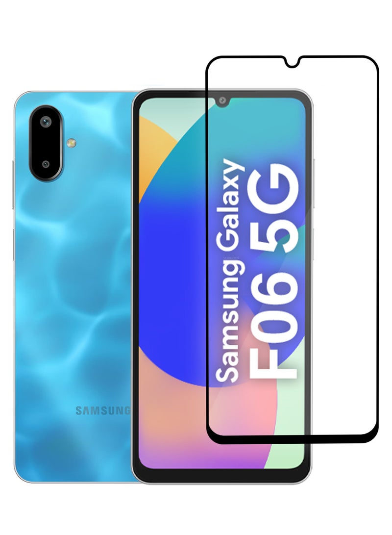 MARGOUN Samsung Galaxy F06 5G Screen Protector Tempered Glass, Protective Film Easy Installation Bubble Free clear-1 - Image 1