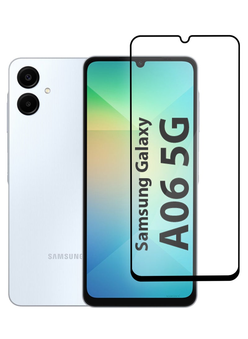مارجون Samsung Galaxy A06 5G Screen Protector Tempered Glass, Protective Film Easy Installation Bubble Free clear-1 - Image 1