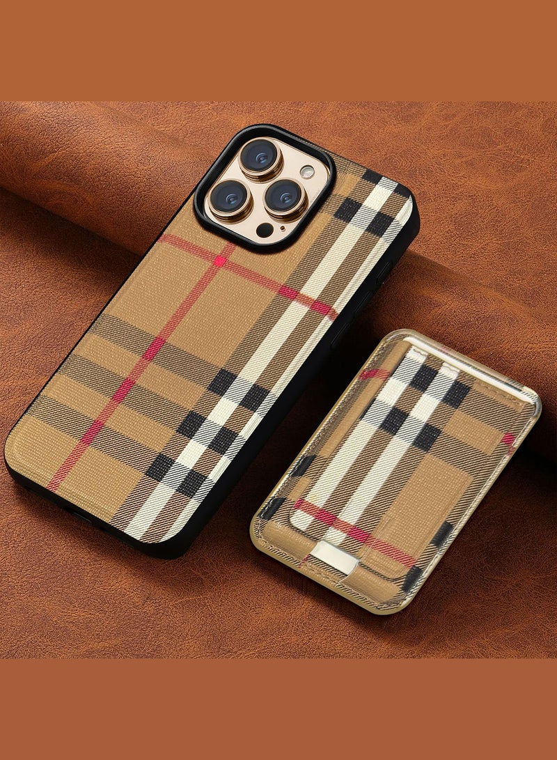 MARGOUN iPhone 16 Pro Max Case 2 Pack, Soft Flexible PU Leather, Durable Anti-Scratch Case with Detachable Classic Card Wallet Holder,1 case 1 Screen Protector Brown-2  - Image 3