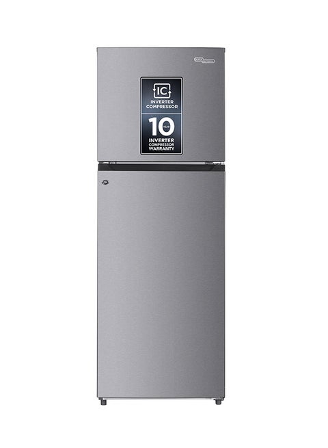 410L Gross &333L Net Capacity Top Mount Double Door Refrigerator with Dual Inverter Compressor, Total No Frost and LED Lighting SGR415IE Inox