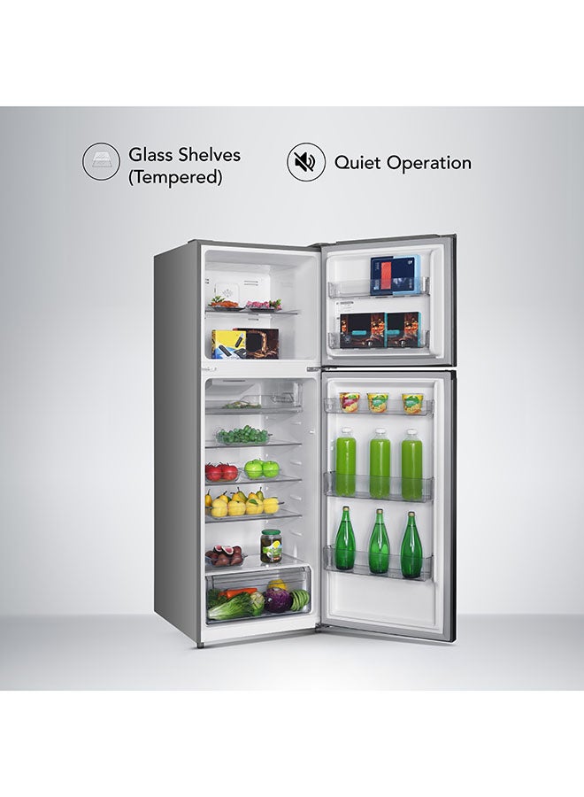 SUPER GENERAL 410L Gross &333L Net Capacity Top Mount Double Door Refrigerator with Dual Inverter Compressor, Total No Frost and LED Lighting SGR415IE Inox - Image 3