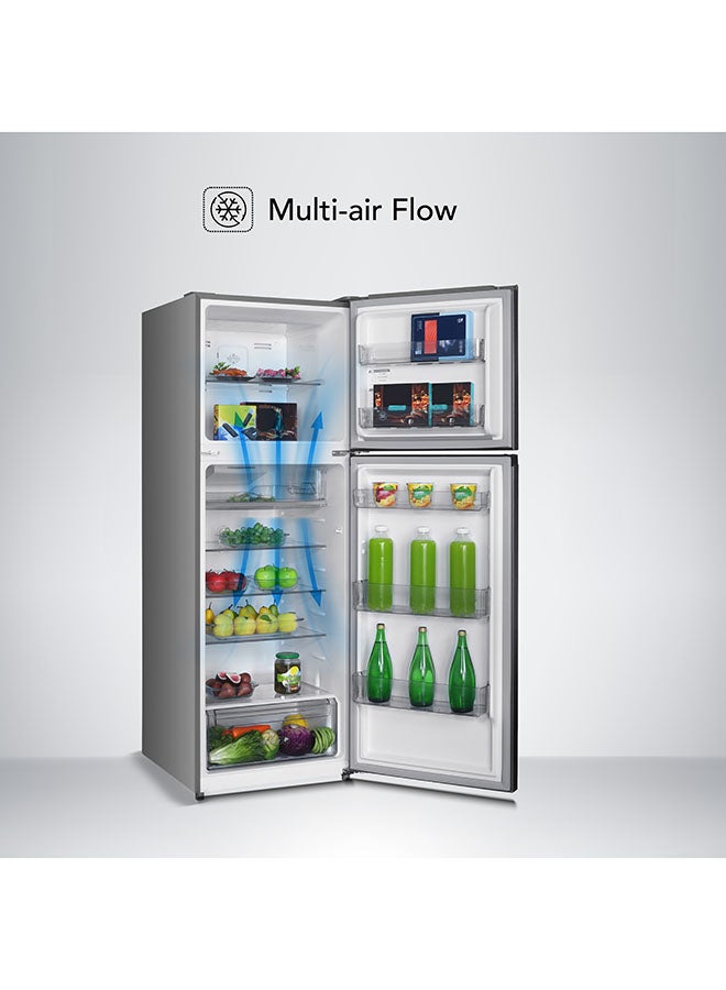 SUPER GENERAL 410L Gross &333L Net Capacity Top Mount Double Door Refrigerator with Dual Inverter Compressor, Total No Frost and LED Lighting SGR415IE Inox - Image 4