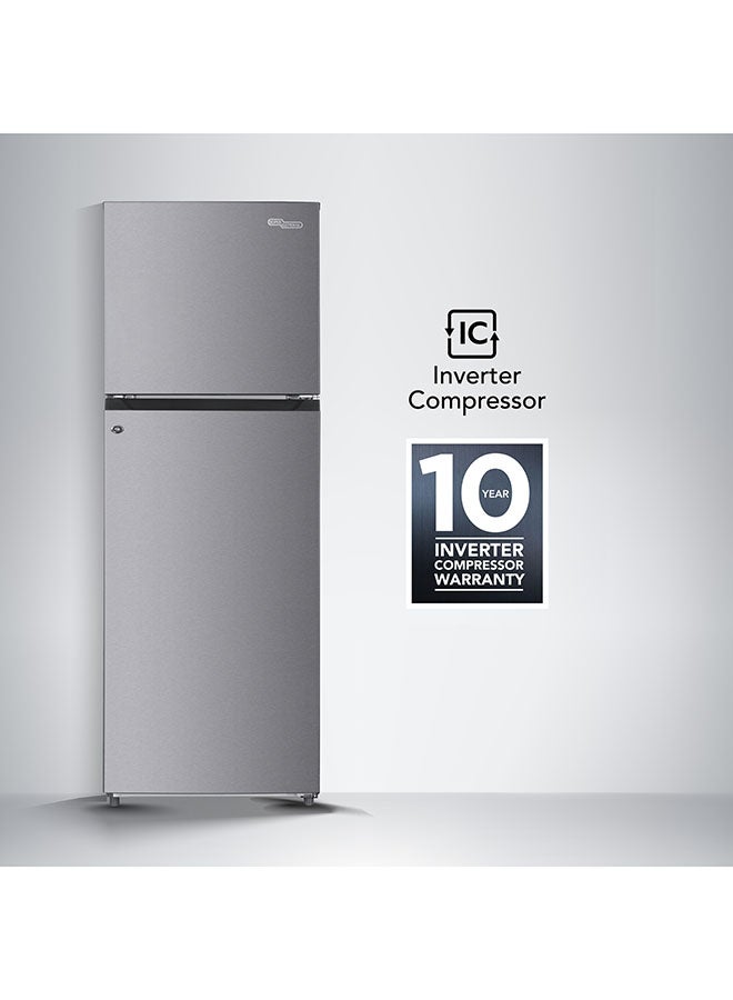 SUPER GENERAL 410L Gross &333L Net Capacity Top Mount Double Door Refrigerator with Dual Inverter Compressor, Total No Frost and LED Lighting SGR415IE Inox - Image 5
