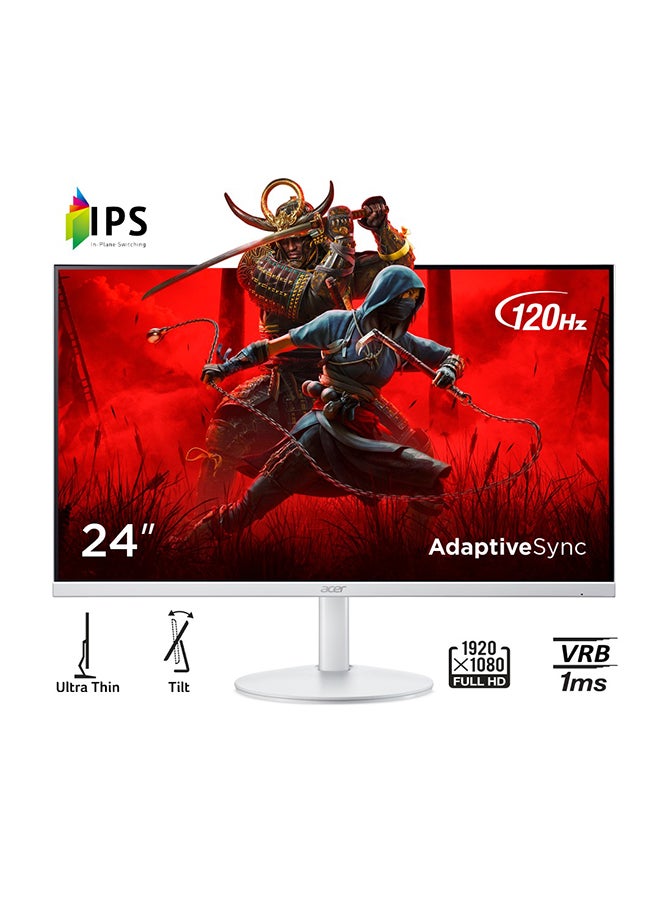 أيسر - SA243Y G0 SA3 Series 23.8" FHD IPS Monitor | 1920x1080@120Hz | 1ms VRB | AdaptiveSync | 99% sRGB White - Image 1
