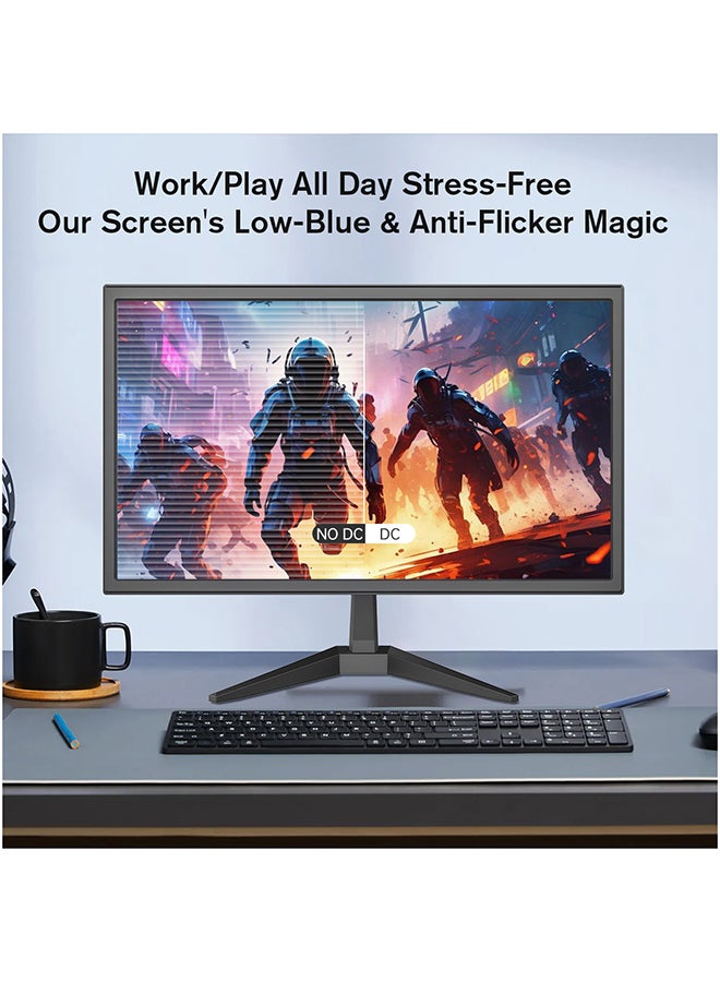 إنجو 19.5 Inch TFT FHD (1080P), 75Hz Refresh Rate, 14ms Response Time, x1 HDMI , 1x VGA, 250 nits Black - Image 5