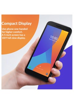 Alcatel 1 Dual Sim 32GB ROM 1GB RAM Android 11 FM Radio 4G LTE Volcano Black  - Image 5