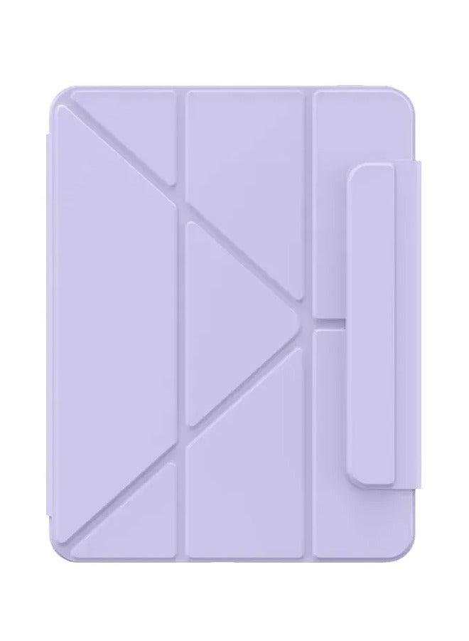 بيسوس Baseus Minimalist Series Magnetic Case for Pad Pro 11-inch (2018/2020/2021/2022) /Pad Air 4/Air 5/Air6 10.9-inch, Light Purple Light Purple - Image 1