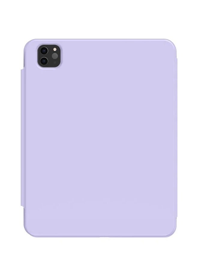 بيسوس Baseus Minimalist Series Magnetic Case for Pad Pro 11-inch (2018/2020/2021/2022) /Pad Air 4/Air 5/Air6 10.9-inch, Light Purple Light Purple - Image 2