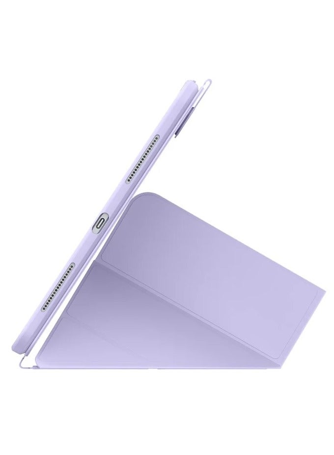 بيسوس Baseus Minimalist Series Magnetic Case for Pad Pro 11-inch (2018/2020/2021/2022) /Pad Air 4/Air 5/Air6 10.9-inch, Light Purple Light Purple - Image 3