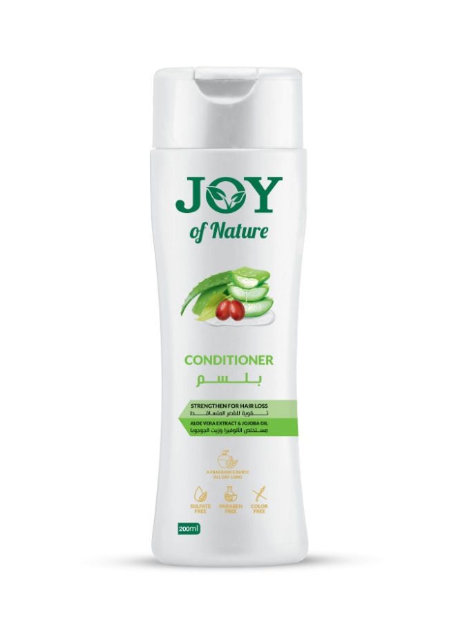 JOY - Alovera & Jojoba Conditioner  - White 200ml - Image 1