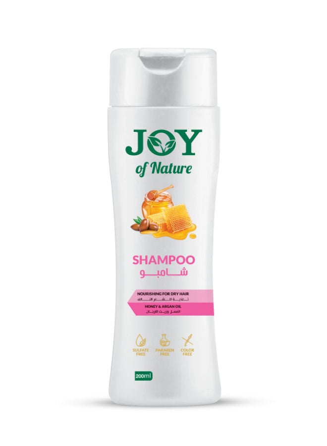 JOY Honey & Argan Oil Shampoo  - White 200ml 