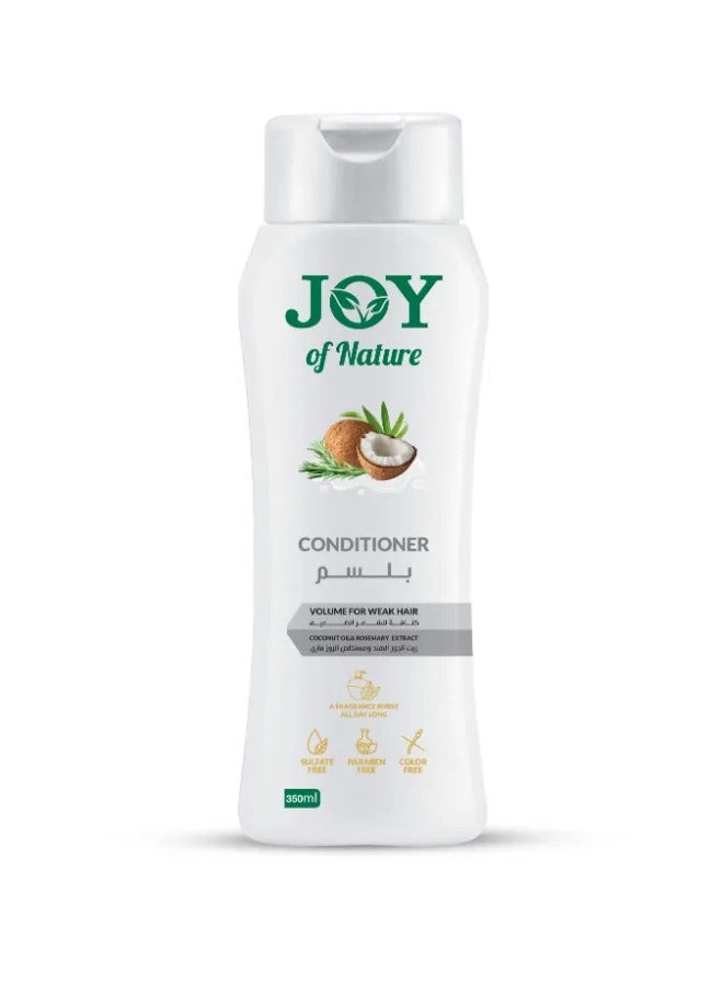 JOY Coconut & Rose Mary Conditioner  - 350ml 