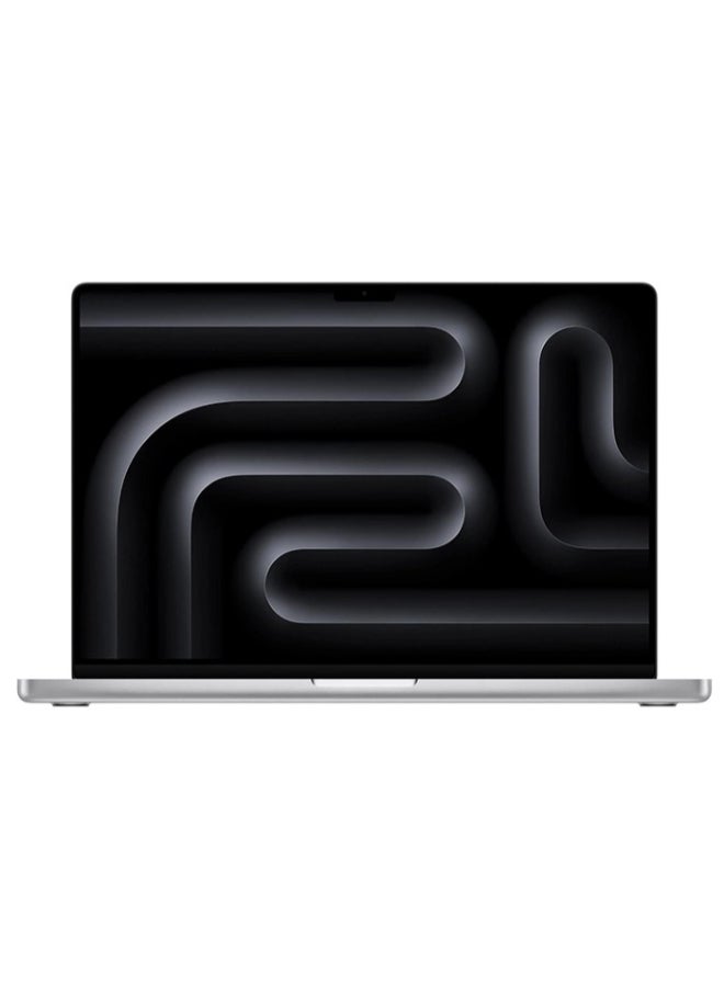 Apple - MacBook Pro With 16-Inch Liquid Retina XDR (3456x2234) Display,M4 Pro chip 14‑core CPU Processor/48GB RAM DDR5/1TB SSD/20‑core GPU/MacOS Sequoia/ English/Arabic Silver - Image 1