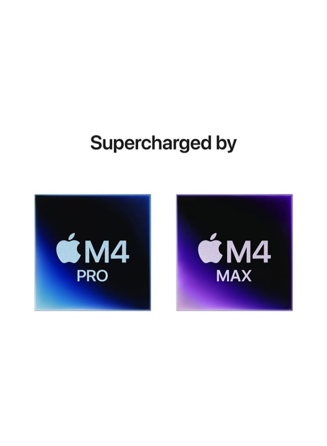 Apple MacBook Pro With 16-Inch Liquid Retina XDR (3456x2234) Display,M4 MAX chip 16‑core CPU Processor/64GB RAM DDR5/2TB SSD/40‑core GPU/MacOS Sequoia/ English/Arabic Space Black - Image 3