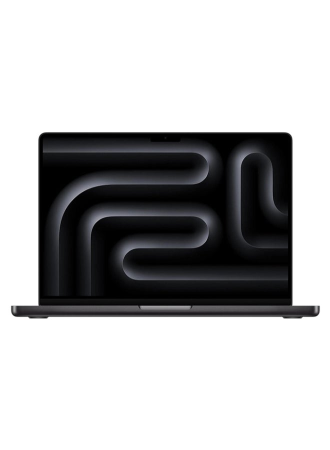 Apple MacBook Pro 14-inch Liquid Retina XDR (3024x1964) Display, M4 MAX chip 16‑core CPU Processor/64GB RAM DDR5/2TB SSD/ 40‑core GPU/ MacOS Sequoia/ English/Arabic Space Black  - Image 1