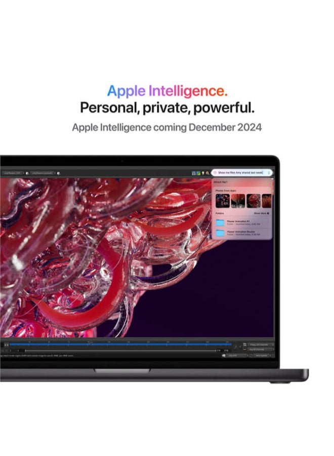 Apple MacBook Pro 14-inch Liquid Retina XDR (3024x1964) Display, M4 MAX chip 16‑core CPU Processor/64GB RAM DDR5/2TB SSD/ 40‑core GPU/ MacOS Sequoia/ English/Arabic Space Black  - Image 5