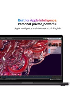 أبل MacBook Pro With 16-Inch Liquid Retina XDR (3456x2234) Display, M4 Pro chip 14‑core CPU Processor/24GB RAM DDR5/1TB SSD/ 20‑core GPU/ MacOS Sequoia English/Arabic Silver  - Image 4