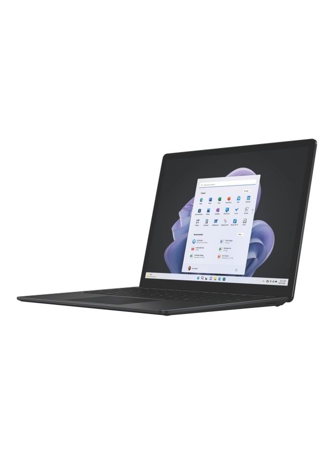 مايكروسوفت Renewed - Surface Laptop 5 Laptop With 13.5-Inch Full HD Display,Intel Core i7-1255U Processor/Quad Core/12th Gen/16GB RAM/512GB SSD/Intel Iris XE Graphics/Windows 11 Home English/Arabic Matte Black - Image 2