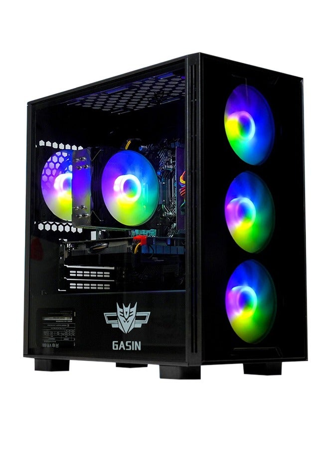 Gasin - High-performance Gaming PC With Core i5-12490F Processor/8GB Nvidia GeForce RTX 3050 Graphics Card/16GB RAM DDR4/1TB SSD/Windows 11/ Black - Image 1