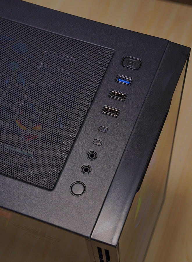 Gasin - High-performance Gaming PC With Core i5-12490F Processor/8GB Nvidia GeForce RTX 3050 Graphics Card/16GB RAM DDR4/1TB SSD/Windows 11/ Black - Image 1