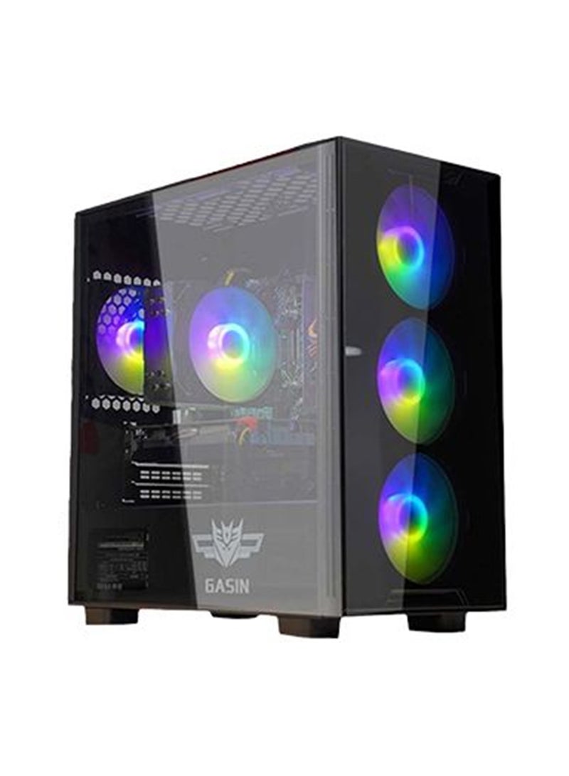 Gasin High-performance Gaming PC With Core i5-12490F Processor/16GB RAM DDR4/1TB SSD/8GB Nvidia GeForce RTX 3050 Graphics Card/Windows 11/ Black - Image 1