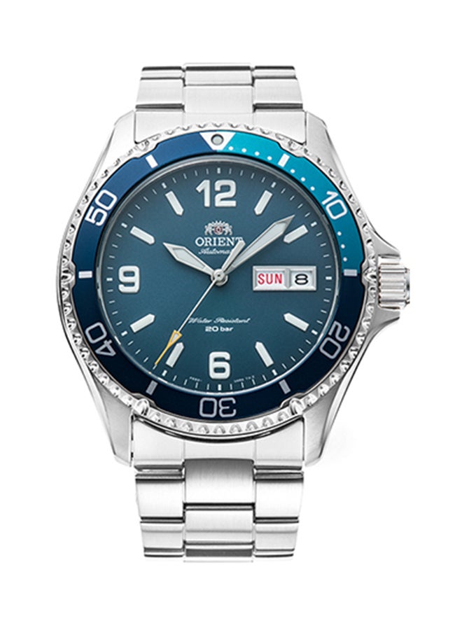 أورينت ساعة رياضية ميكانيكية للرجال RA-AA0004E، قرص أخضر، 41.8 مم، مقاومة للماء حتى 200 متر - Image 1