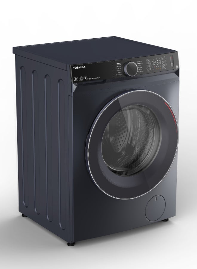 Toshiba - Front Loading Great Waves, Wi-FI-Steam, Inverter Motor, 1400 RPM UFB, Automatic - 10.5 kg TW-BK115GF4EG(MK) Morandi Grey - Image 1