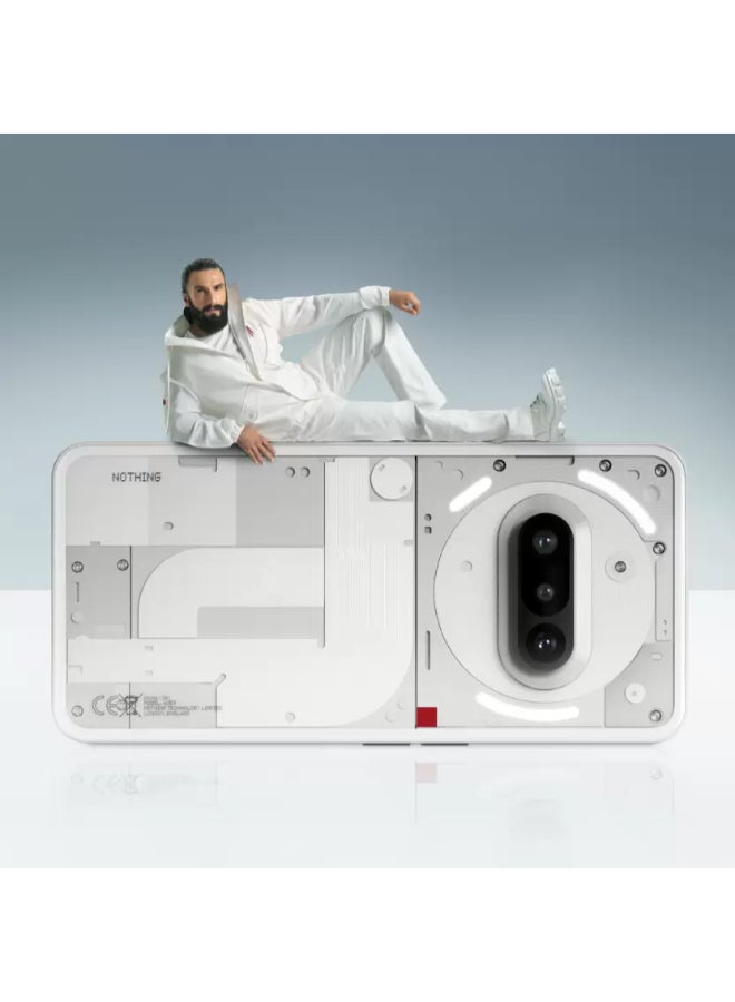Nothing - Phone (3a) Dual SIM White 12GB RAM 256GB  Bundle (CMF Buds) - Middle East Version - Image 1