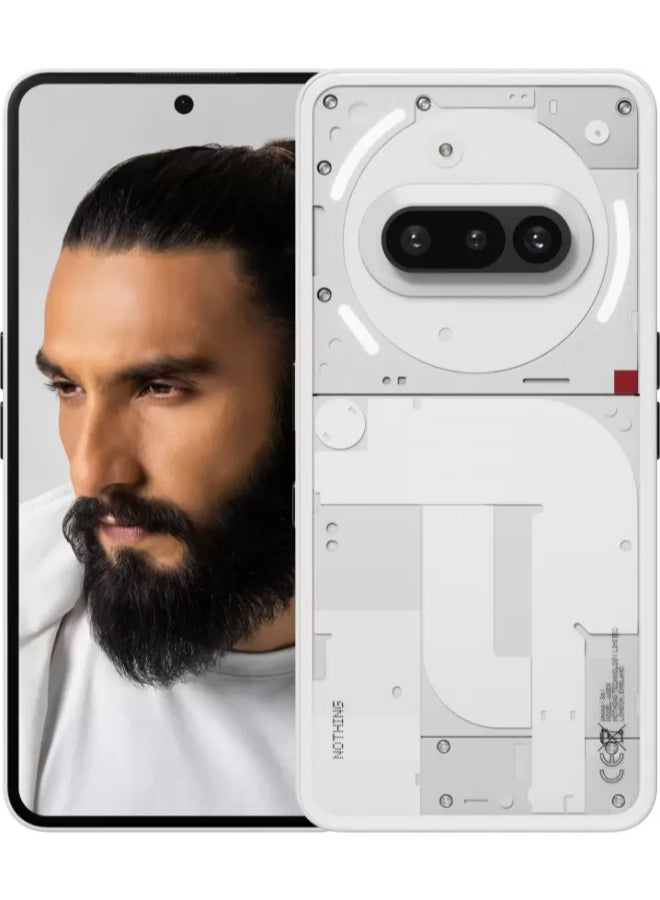 Nothing - Phone (3a) Dual SIM White 12GB RAM 256GB  Bundle (CMF Buds) - Middle East Version - Image 1
