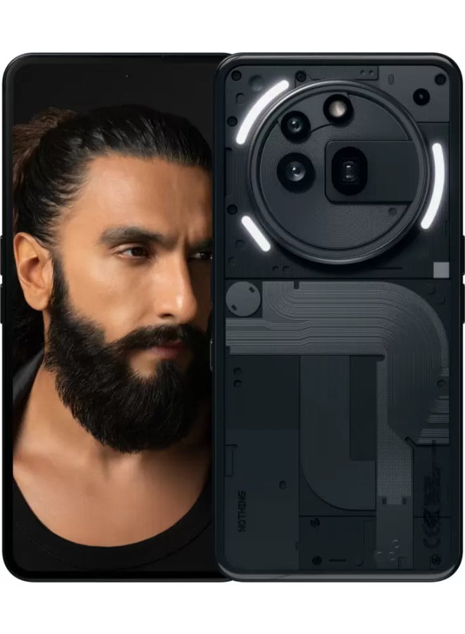 Nothing - Phone (3a) Pro Dual SIM  Black 12GB RAM 256GB  Bundle (CMF Buds + CMF Watch Pro 2 ) - Middle East Version - Image 1