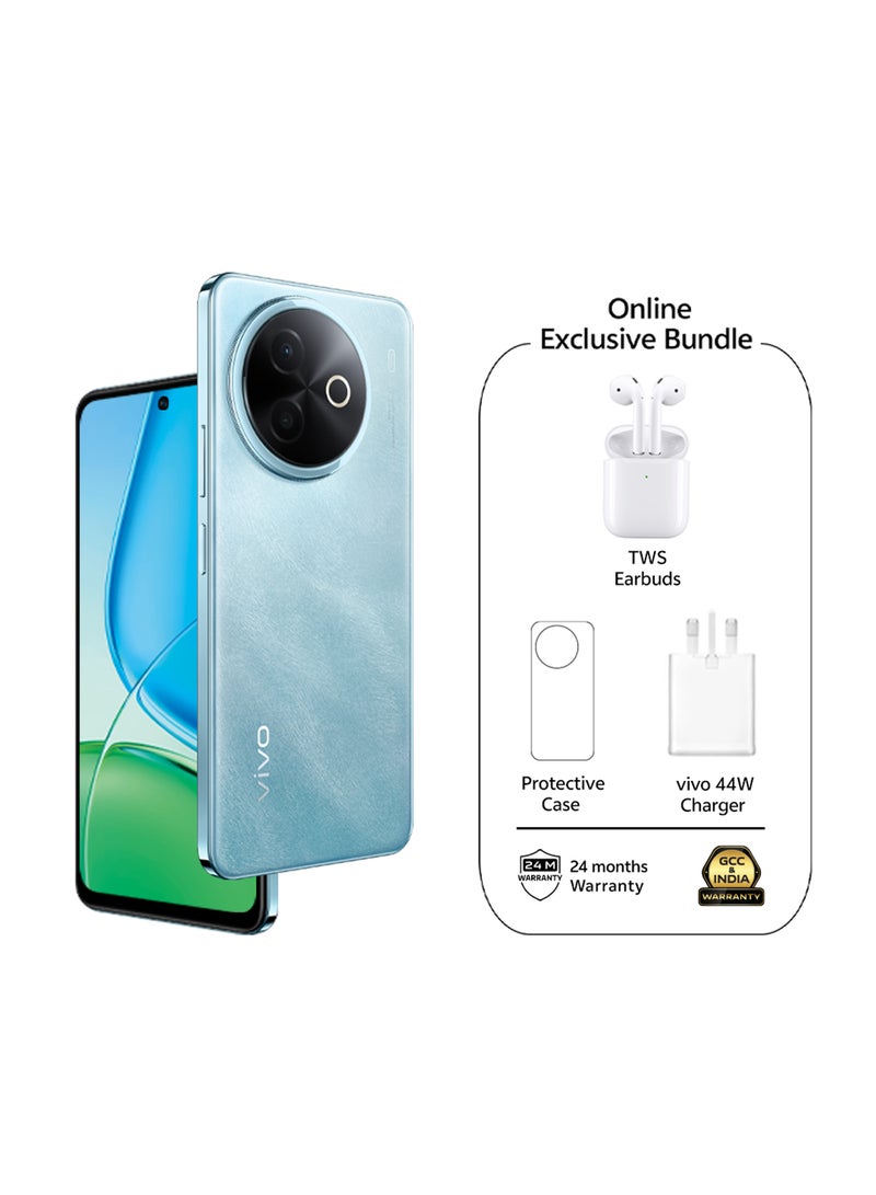 vivo Y39 5G Dual SIM Ocean Blue 8GB RAM 256GB With TWS Earbuds & 24-Month Warranty - Middle East Version  - Image 1