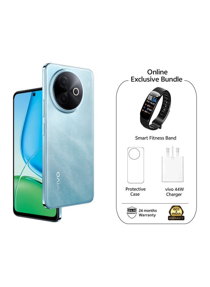 فيفو - Y39 5G Dual SIM Ocean Blue 8GB RAM 256GB With Fitness Band And 24-Month Warranty - Middle East Version - Image 1
