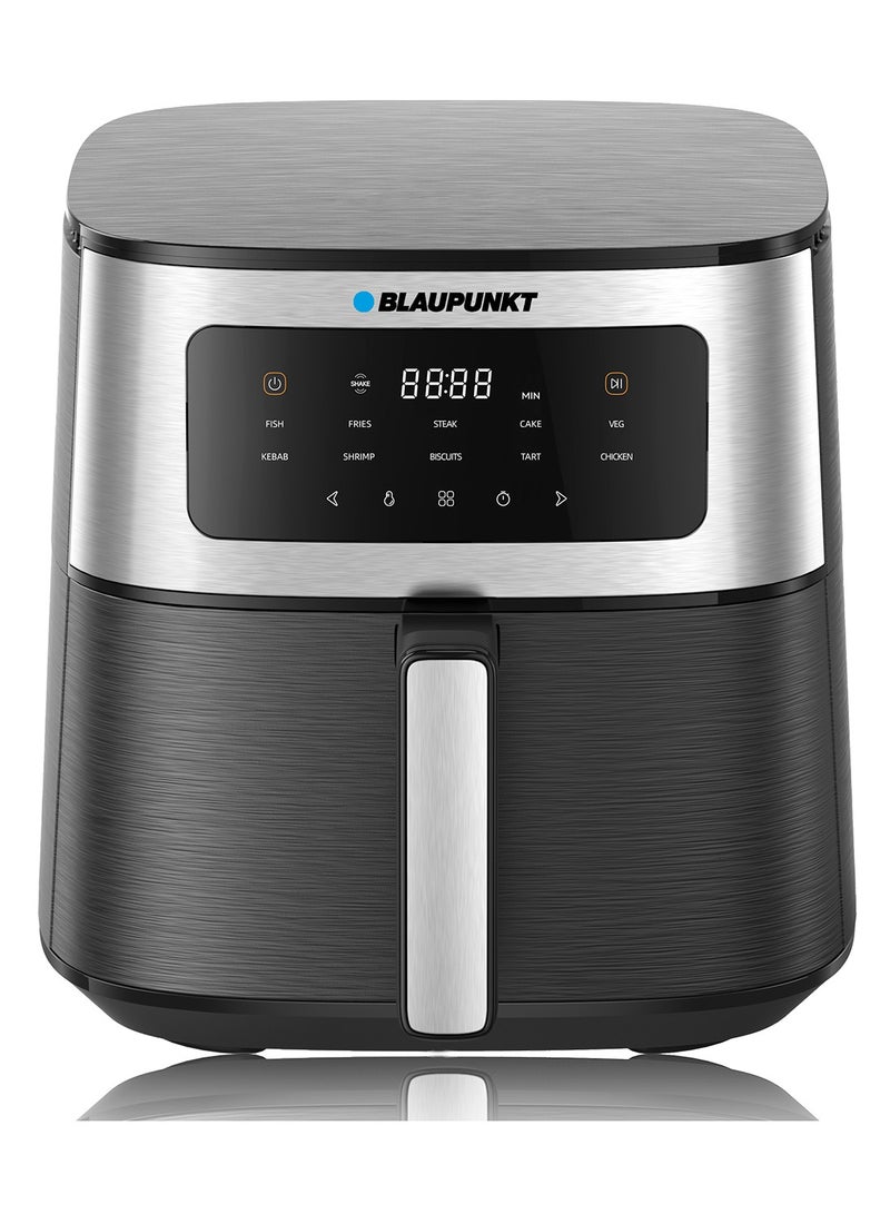 Blaupunkt - Digital Air Fryer, 8 Preset Menus, LED Display 5 L 1500 W KAD515 Stainless Steel/Black - Image 1