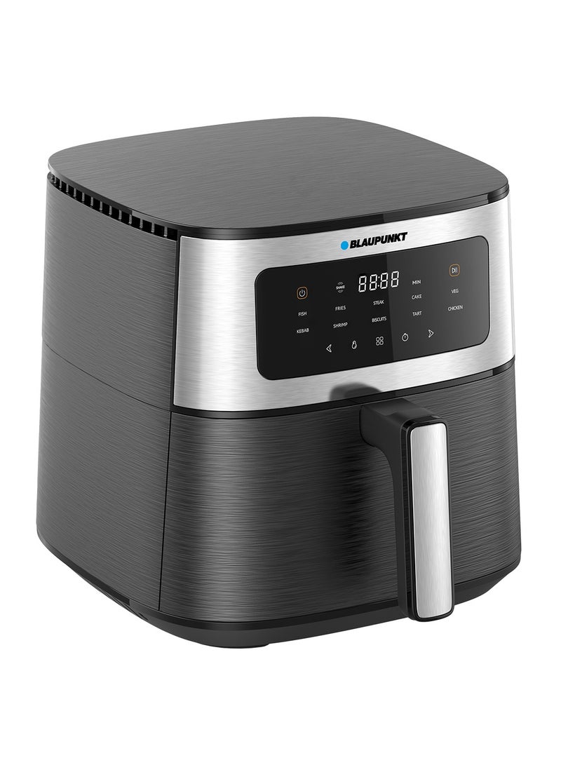 Blaupunkt - Digital Air Fryer, 8 Preset Menus, LED Display 5 L 1500 W KAD515 Stainless Steel/Black - Image 1