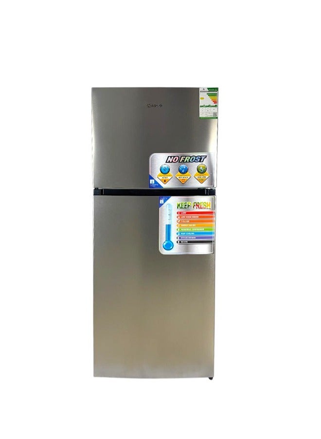 نادكو Double door refrigerator - 14 Feet - NC445NF Steel  - Image 2