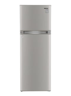 جيباس 350L Gross/311L Net Capacity Defrost Double Door Refrigerator - Quick Cooling, Low Noise, Adjustable Thermostat/ Equipped with Glass Shelves, Big Crystal Drawer/ Ideal for Keeping Fruits, Vegetables, Dairy, Meats Fresh, 1-Year Warranty 120 W GRF3500SXE Silver  - Image 3