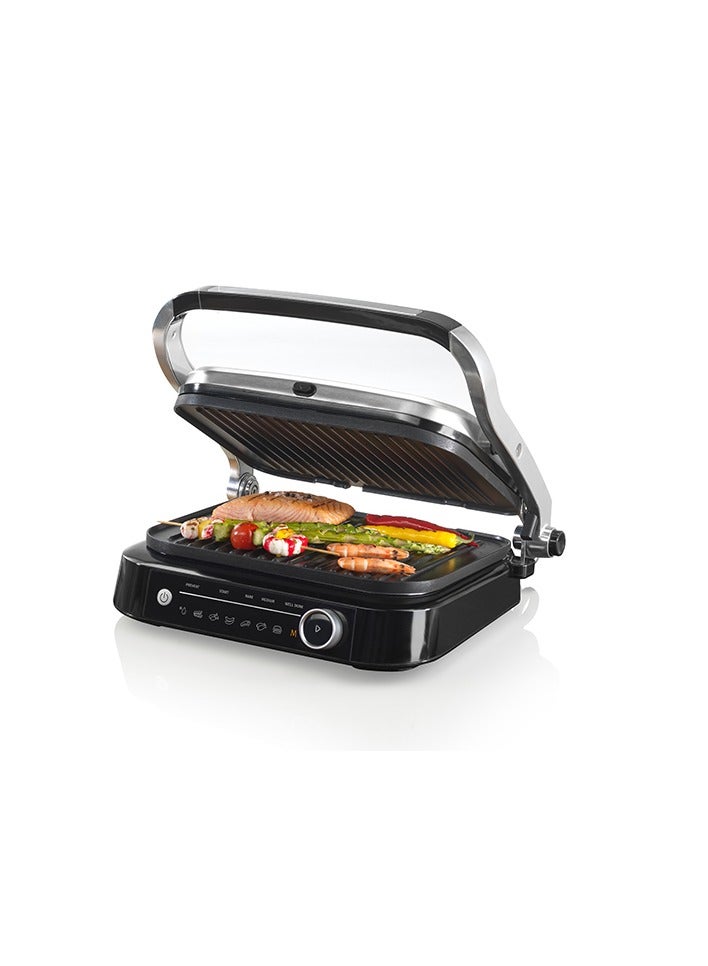 هايسنس Contact Grill Smart Control 2000 W H181CG01 Black