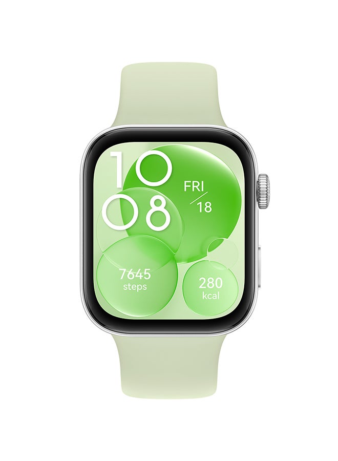 HUAWEI Renewed - Watch Fit 3 Smartwatch With Sport Band Green - Image 2
