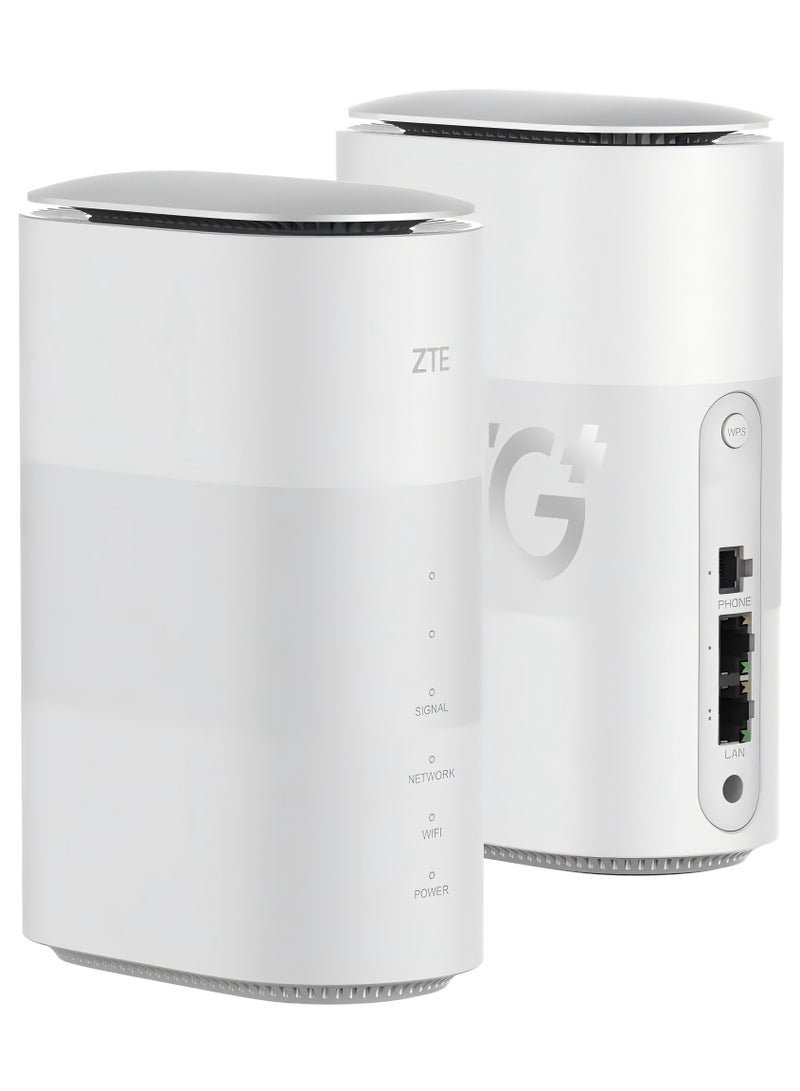 ZTE MC888 - Gigabit Ethernet Dual-Band Wi-Fi 6 Wireless Router White  - Image 3