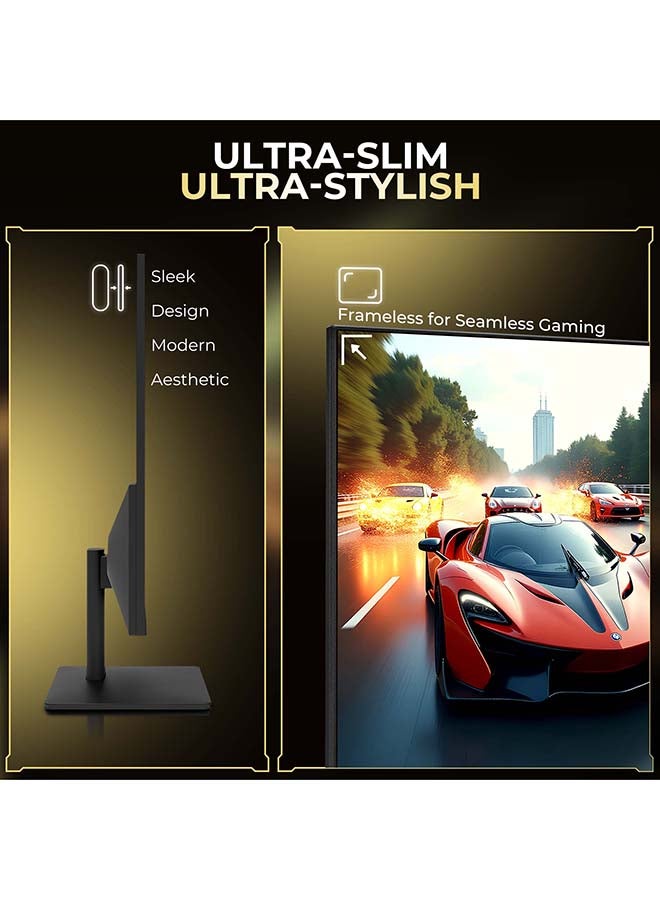 AOC 22 inch FHD 100hz 1ms, Low Blue Mode, flicker reduction  VGA × 1, HDMI 1.4 × 1,   Adaptive-Sync Black - Image 5