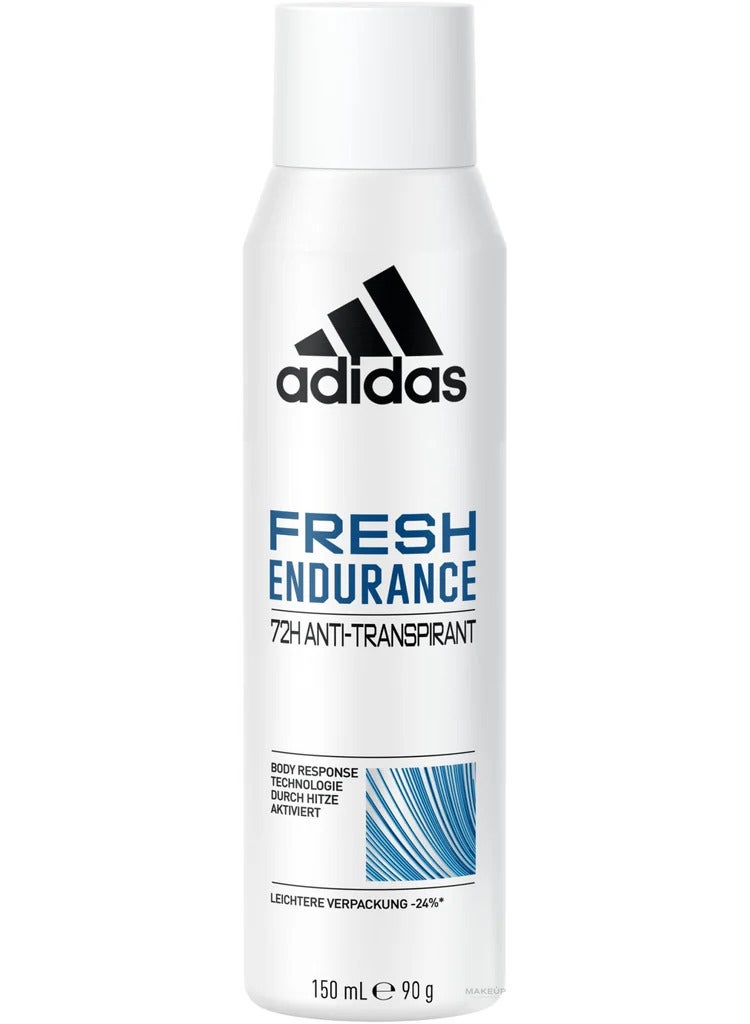 adidas FRESH ENDURANCE Anti-Perspirant SPRAY For Women 150ml - Image 1