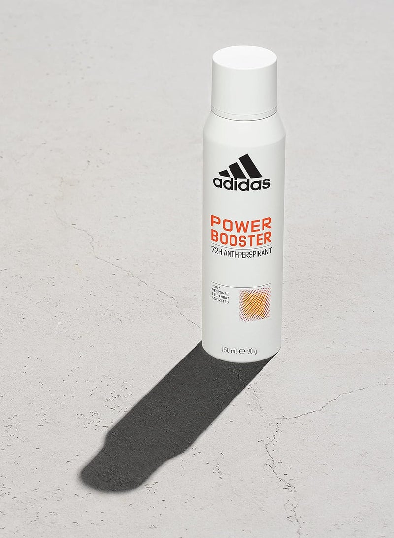اديداس POWER BOOSTER Anti-Perspirant SPRAY For Women 150ml - Image 2